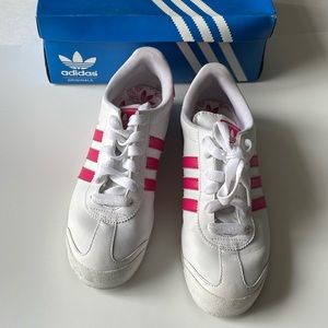Adidas ORIGINAL SOMOA White w/Pink  7.5 women